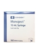 Monoject Syringe 3 cc, 22 ga. x 1", Luer Lock, 100/Box