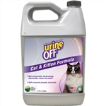 Urine Off Odor & Stain Remover for Cats, Veterinary Strength, Gallon