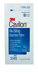 3M Cavilon No Sting Barrier Film, Large Foam Applicator, 3.0mL, 25/box, 4 box/case. MFID: 3345