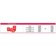 BD Sharps Collector, 8.2 Qt, Large, Red, 12/case. MFID: 305490