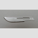 Aspen Bard-Parker Rib-Back Carbon Steel Blade, Non-Sterile, Size 22, 6/strip, 25 strips/case. MFID: 371322