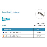 Visitec Irrigating Cystotome, .50 x 16 mm (25G x 5/8 in). MFID: 581617