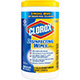 CLOROX Disinfecting Wipes Canister (75 ct), Lemon Fresh. MFID: 15948