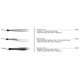 Conmed Bipolar Forceps Electrode, Hardy Micro Tips. MFID: 7-809-3