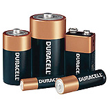 DURACELL Coppertop Battery, Alkaline, Size 9V, 12/pk, 4 pk/cs. MFID: MN1604B1Z