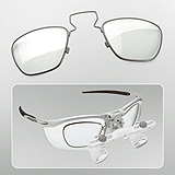 HEINE RX Corrective Lens Frame for S-FRAME (used with HR, HRP, and HR-C Binocular Loupes). MFID: C-000.32.309