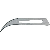 MILTEX Stainless Steel Sterile Surgical Blade no. 12B, 100/box. MFID: 4-312B