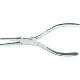 MILTEX Wire Bending Pliers, Knotched Jaws, Length= 5" (127 mm). MFID: 74-10