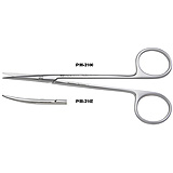 PADGETT Thomas Iris Scissors, Straight, Delicate, Semi-Sharp, Length= 4-1/2" (114 mm). MFID: PM-3100