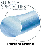 SURGICAL SPECIALTIES Polypropylene Suture, Mono, Conventional, 5-0, 18"/45cm, 16mm, 3/8. MFID: J8635N