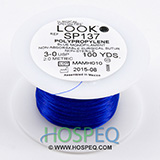 LOOK 3-0 Non-Absorbable Polypropylene Suture Spool, Blue Monofilament, 100 yd. MFID: SP137