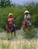 "Vaqueros", Original Oil Painting by Lisa Bloomingdale Bell