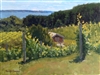 "Overlooking Suttons Bay", Michigan Landscape Oil Painting by Armand Cabrera
