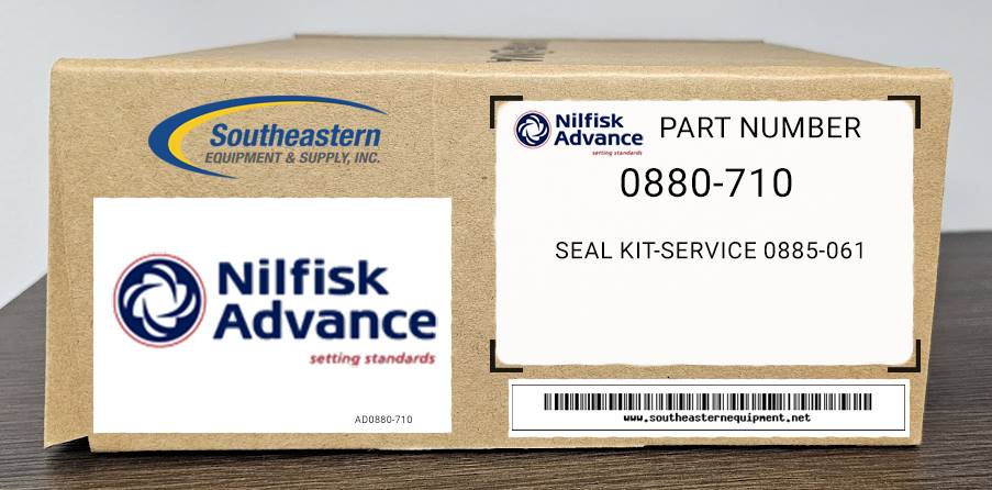 Advance OEM Part # 0880-710 Seal Kit-Service 0885-061