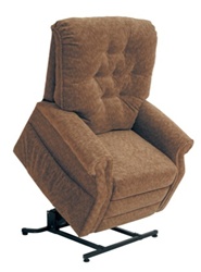 Patriot "Pow'r Lift" Full Lay-Out Recliner in Autumn Chenille by Catnapper - 4824-A