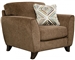Alyssa Chair in Latte Fabric by Jackson Furniture - 4215-01-L