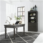 Harvest Home 3 Piece Home Office Set in Chalkboard Finish by Liberty Furniture - 879-HO107-3