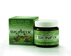 SKINFIX - organic herbal cream, 60mL glass jar