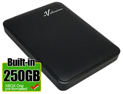 Avolusion 250GB USB 3.0 Portable External XBOX One Hard Drive (XBOX One Pre-Formatted)  HD250U3-Z1 - Retail w/2 Year Warranty