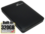 Avolusion 320GB B USB 3.0 Portable External Hard Drive (MacOS Pre-Formatted)  HD250U3-Z1 - Retail w/2 Year Warranty