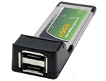 GoHardDrive 2-port eSATA Controller ExpressCard Adapter - Retail