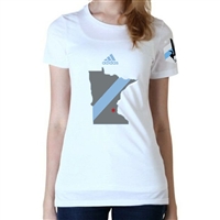 Minnesota United FC Adidas T-Shirt-WOMENS  BOGO 50% OFF IN-STORE