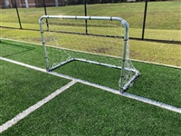 4x6 Small Training Goal Series - 2" Round (Unpainted) INCLUDES SHIPPING