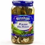Polish dill pickles are the perfect condiment. Hand packed.