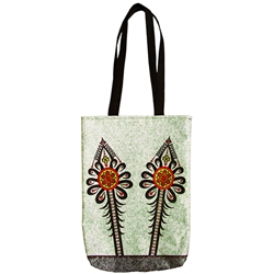 Heavy duty tote bag in 100% polyester which features the beautiful Goral Parzenica design with a small inside pocket.
Parzenica - heart-shaped pattern characteristic for decorative art of the Polish highlanders
Waterproof.