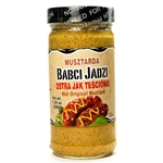 If you like your mustard hot this is the one for you.  As the label says in Polish - Ostra Jak Tesciowa (Sharp As A Mother-In-Law).