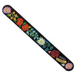 Practical and inexpensive way to enjoy a little bit of Poland.  Size approx 7" x .75".
In Poland this is called a "Pilnik Do Paznokci" (nail file).