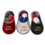 Set of 5 pair of Polish house guest slippers come in a convenient large slipper holder. These are light weight slippers designed to be used by your house guests. Large slipper holder measure 20" x 11" and comes with its own tab for hanging. Colors vary.