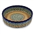Polish Pottery 6" Fluted Pie Dish. Hand made in Poland and artist initialed.