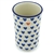 Polish Pottery 11 oz. Tumbler. Hand made in Poland and artist initialed.