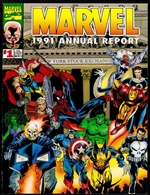 1991 Marvel Annual Report - NYSE Cover, #1