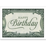 Dollar Bill Birthday Card - Greeting Card