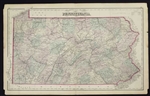 Antique Map of Pennsylvania - 1870