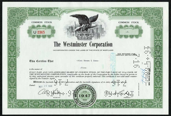The Westminster Corporation - Shoe Company