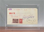 1918 Prince & Whitely Trade Ticket