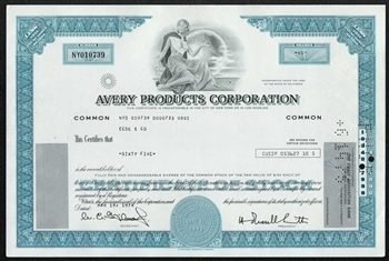 Avery Products Corporation - Blue