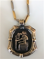 Sekhmet   With Stainless Steel Chain