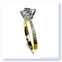 Mark Silverstein Imagines 18K Yellow Gold Yellow Diamond Accent Engagement Ring