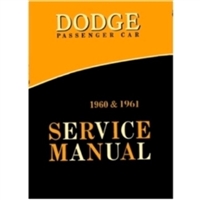Factory Shop - Service Manual for 1960-1961 Dodge Lancer - Dart - Polara