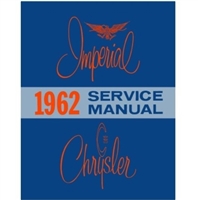 Factory Shop - Service Manual for 1962 Chrysler & Imperial