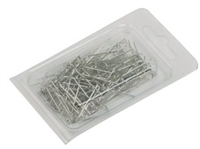 U Pins Silver Colour package of 100