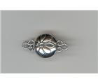 Magnetic Clasp 11.56mm Sterling Lotus