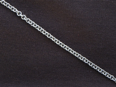 Antique Silver Colored Chain Style #53 Priced By The Foot