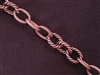 Antique Copper Colored Chain Style #66 Priced By The Foot