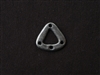 Pewter Triangle Irregular Connector Antique Silver Colored