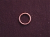 Ring Antique Copper Colored Larger Size Plain